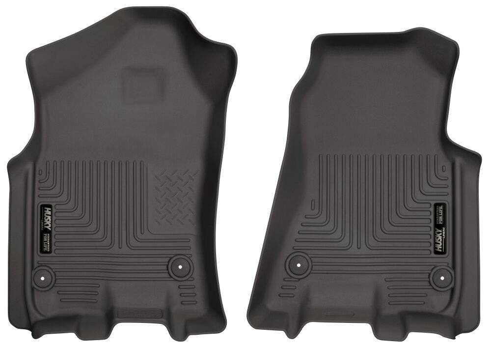 Husky Liners WEATHERBEATER FLOOR LINERS 94011 / 2023-2024 Ram 1500 New Model Quad Cab  / 2019-2022 Ram 1500- New Model Quad Cab (Short Crew); Without Vinyl Floors