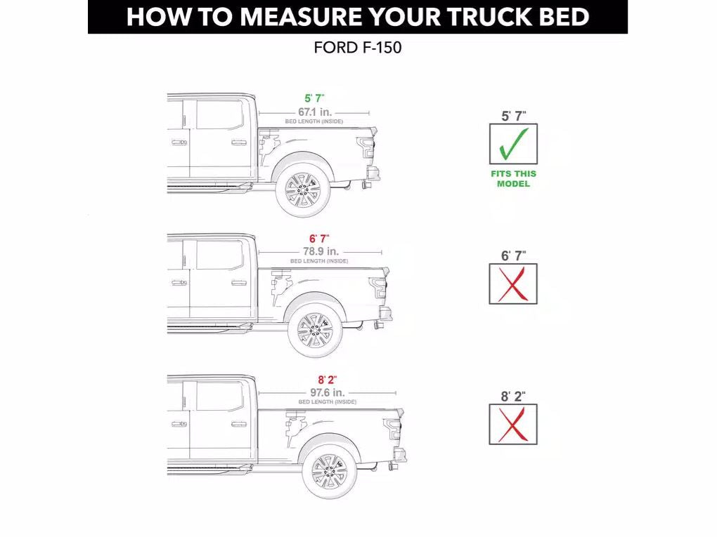 Ford F-150 5.7ft Bed 2021-24