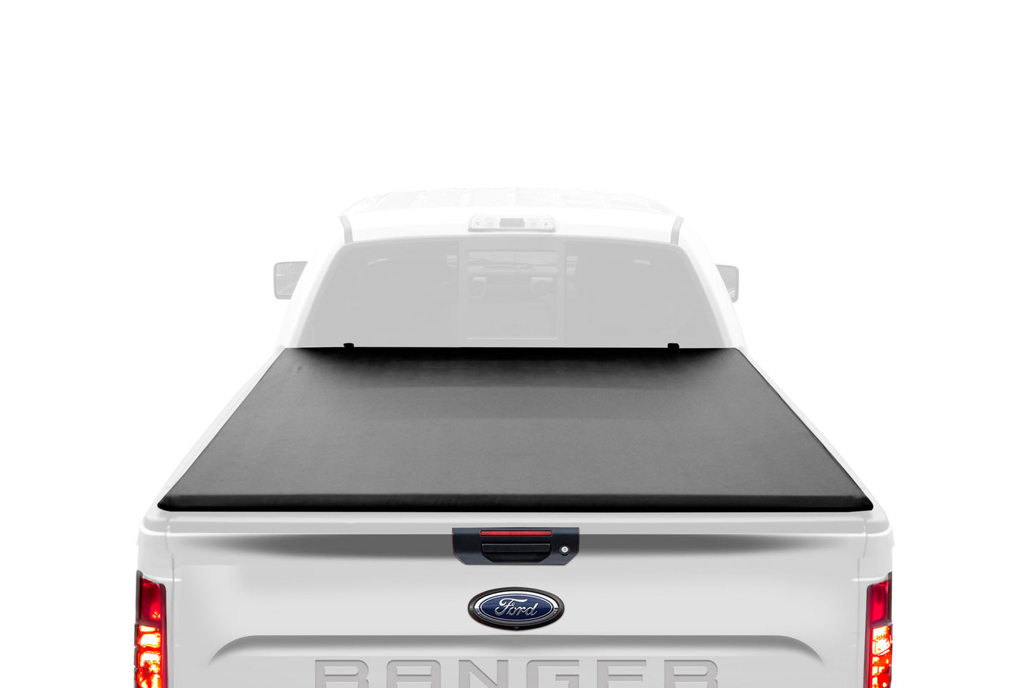 Partscore Premium Soft TRI-FOLD Vinyl TONNEAU COVER 2019-2024 Ford Ranger