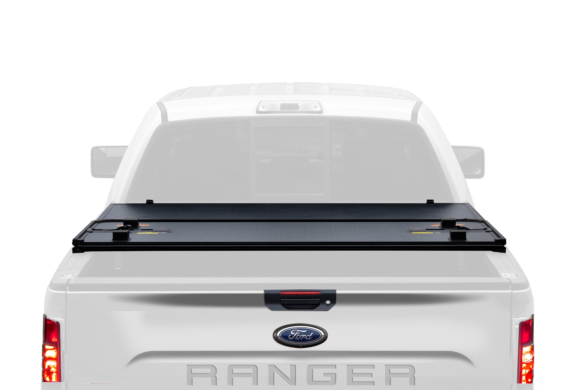 Partscore Premium Hard TRI-FOLD Fiberglass TONNEAU COVER 2019-2023 Ford Ranger