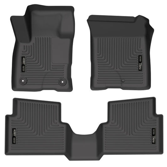 Husky Liners WEATHERBEATER FLOOR LINERS 95051 / 2022-2024 FORD MAVERICK