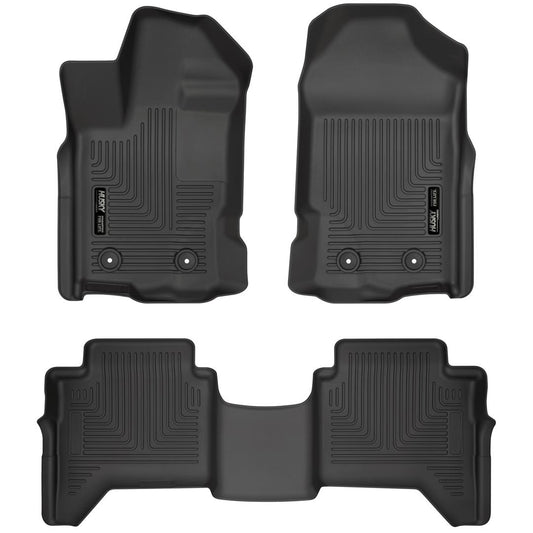 Husky Liners WEATHERBEATER FLOOR LINERS 94101 / 2019-2023 Ford Ranger SuperCrew